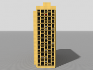 soviet building 3D-Modell