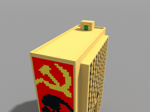 soviet building 3D-Modell