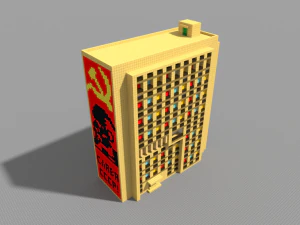 soviet building 3D Model