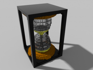 hourglass Modelo 3D