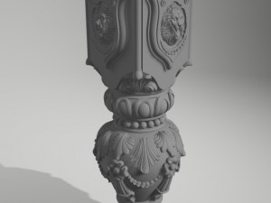 leg of the pool table for cnc Modèle 3D