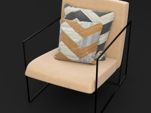 modern armchair 3D Model