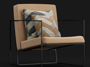 modern armchair 3D Model