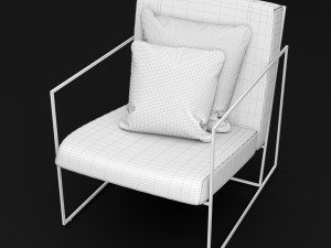 modern armchair 3D Model
