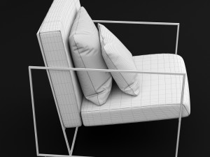 modern armchair 3D Model