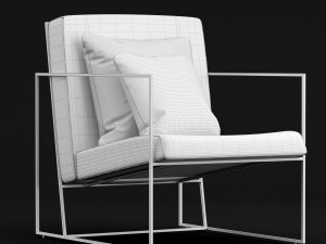 modern armchair 3D Model