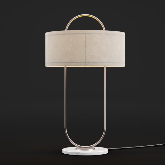 modern table lamp Modello 3D .c4d .max .obj .3ds .fbx .stl .blend 