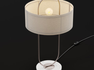 modern table lamp Modello 3D