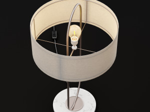 modern table lamp Modello 3D