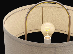 lampu meja modern Model 3D