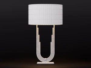 lamp art deco 3D Model