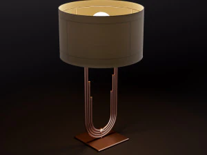 lamp art deco 3D Model