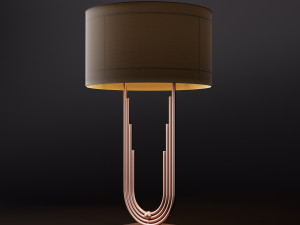 lamp art deco 3D Modell