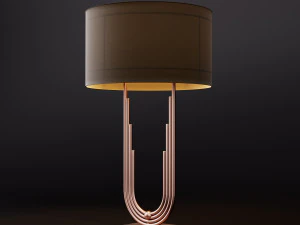 lamp art deco 3D Model