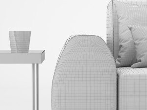 sectional sofa portland 3D Модель