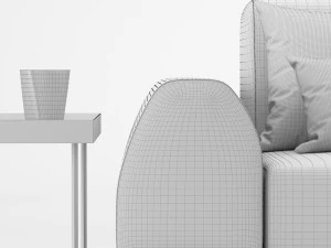 sectional sofa portland 3D Model
