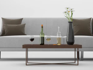 sectional sofa portland 2 3D Model