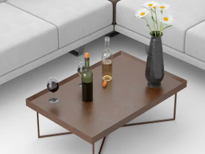 sectional sofa portland 2 3D Model