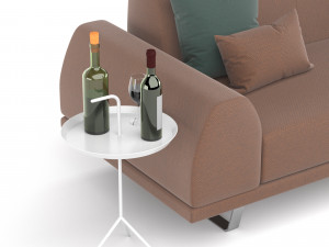 portland 2 seater sofa 3D Модель