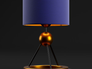 table lamp 3D मॉडल