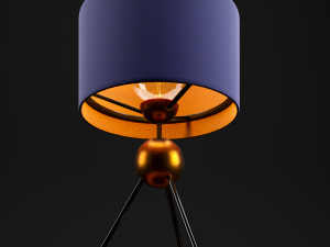 table lamp 3D मॉडल