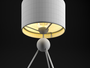 table lamp 3D मॉडल