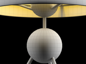table lamp 3D मॉडल