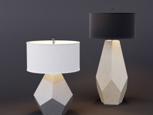 modern table light 3Dモデル