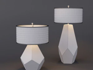 modern table light 3D Model