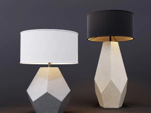 modern table light 3D Model