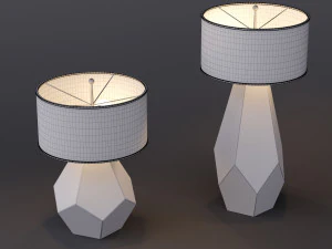 modern table light 3D Model