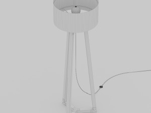 modern stand light Modello 3D