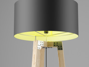 modern stand light Modello 3D