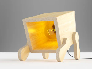 modern polywood table light 3D Model