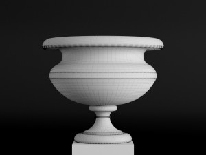 classic vase set 1 3D 模型