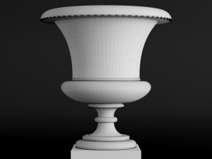 classic vase set 1 3D 模型