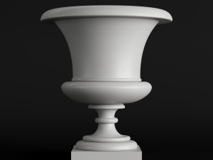 classic vase set 1 3D 模型