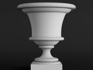 classic vase set 1 3D 模型