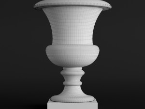 classic vase set 1 3D 模型