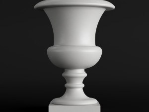 classic vase set 1 3D 模型