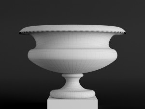 classic vase set 1 3D 模型