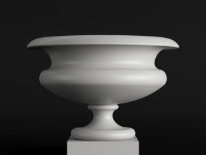 classic vase set 1 3D 模型