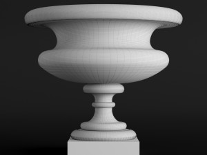 classic vase set 1 3D 模型