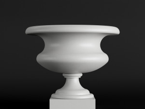 classic vase set 1 3D 模型
