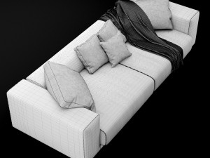 modern sofa Model 3D