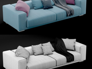 modern sofa Model 3D