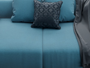 modern sofa Model 3D