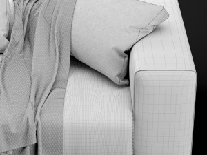 modern sofa Model 3D