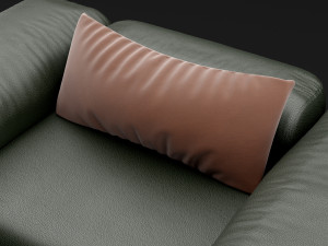 leather armchair 3D Model