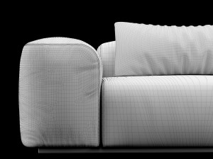leather sofa 3D 모델